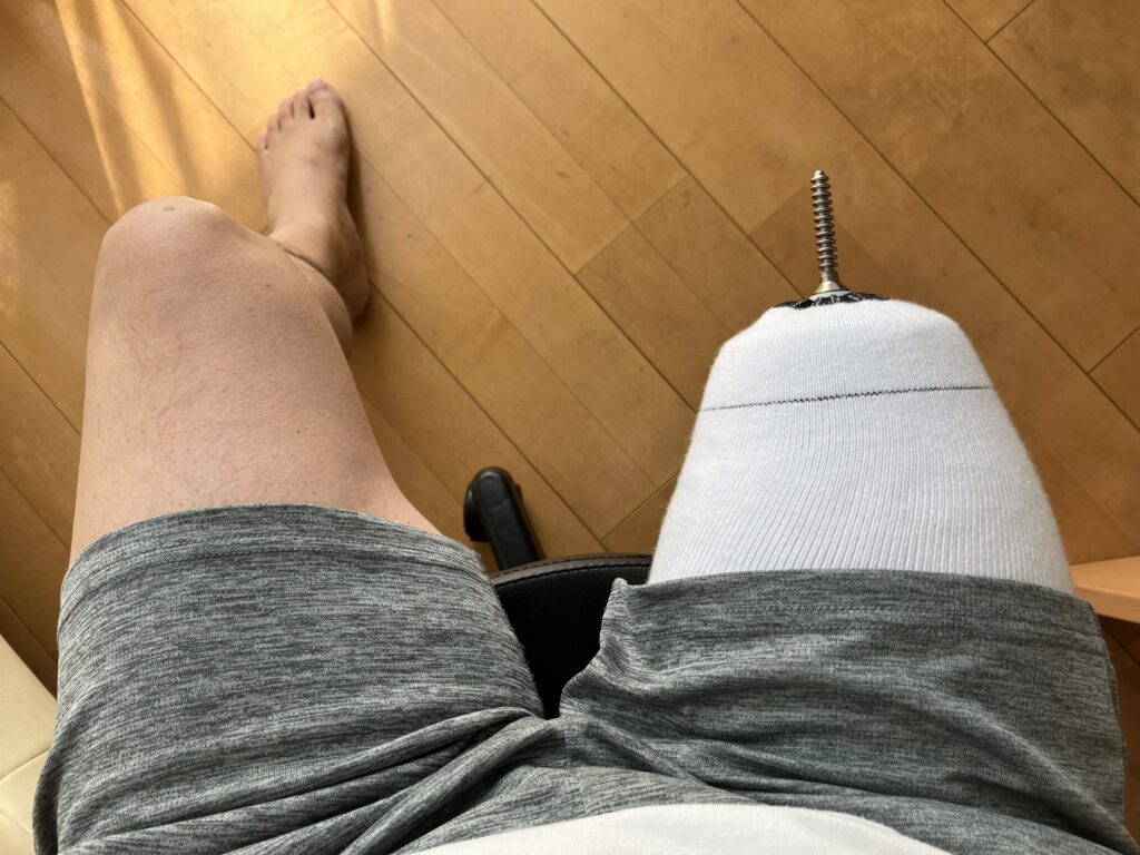 断端袋を履いてみた