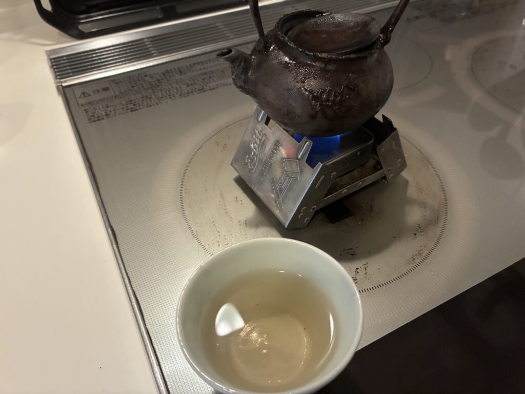 まだ濁りがある
