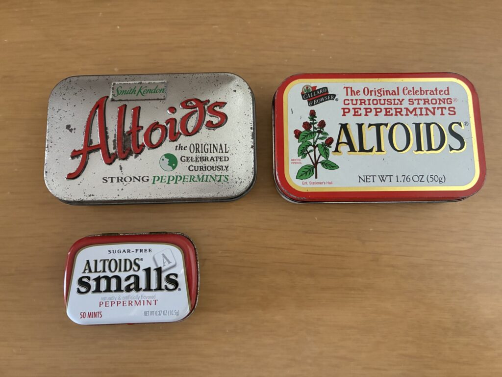 ALTOIDS缶3種
