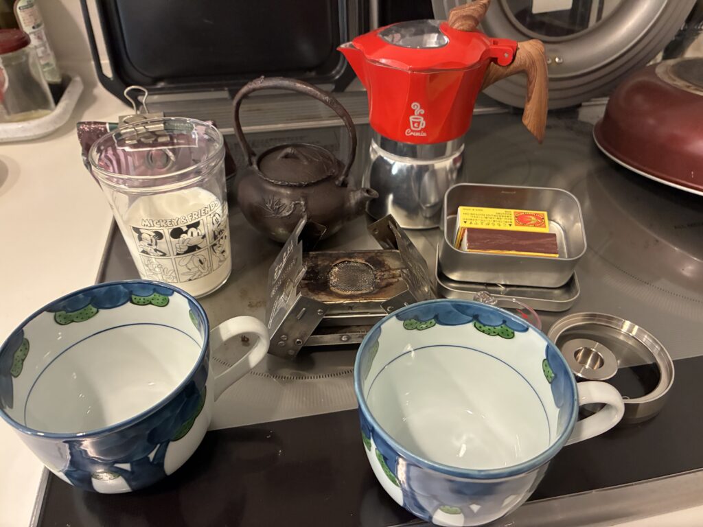 カフェラテを作る