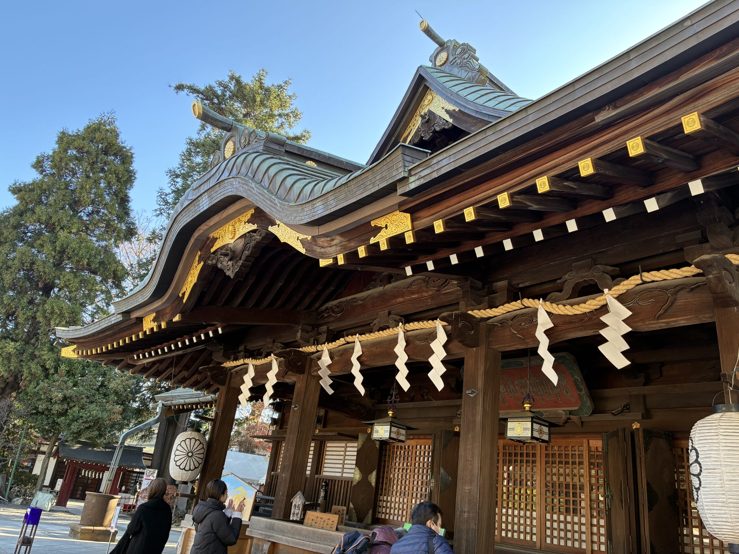 大國魂神社の拝殿２