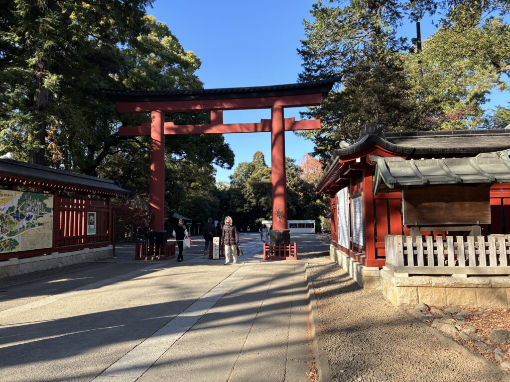 武蔵一宮氷川神社の鳥居