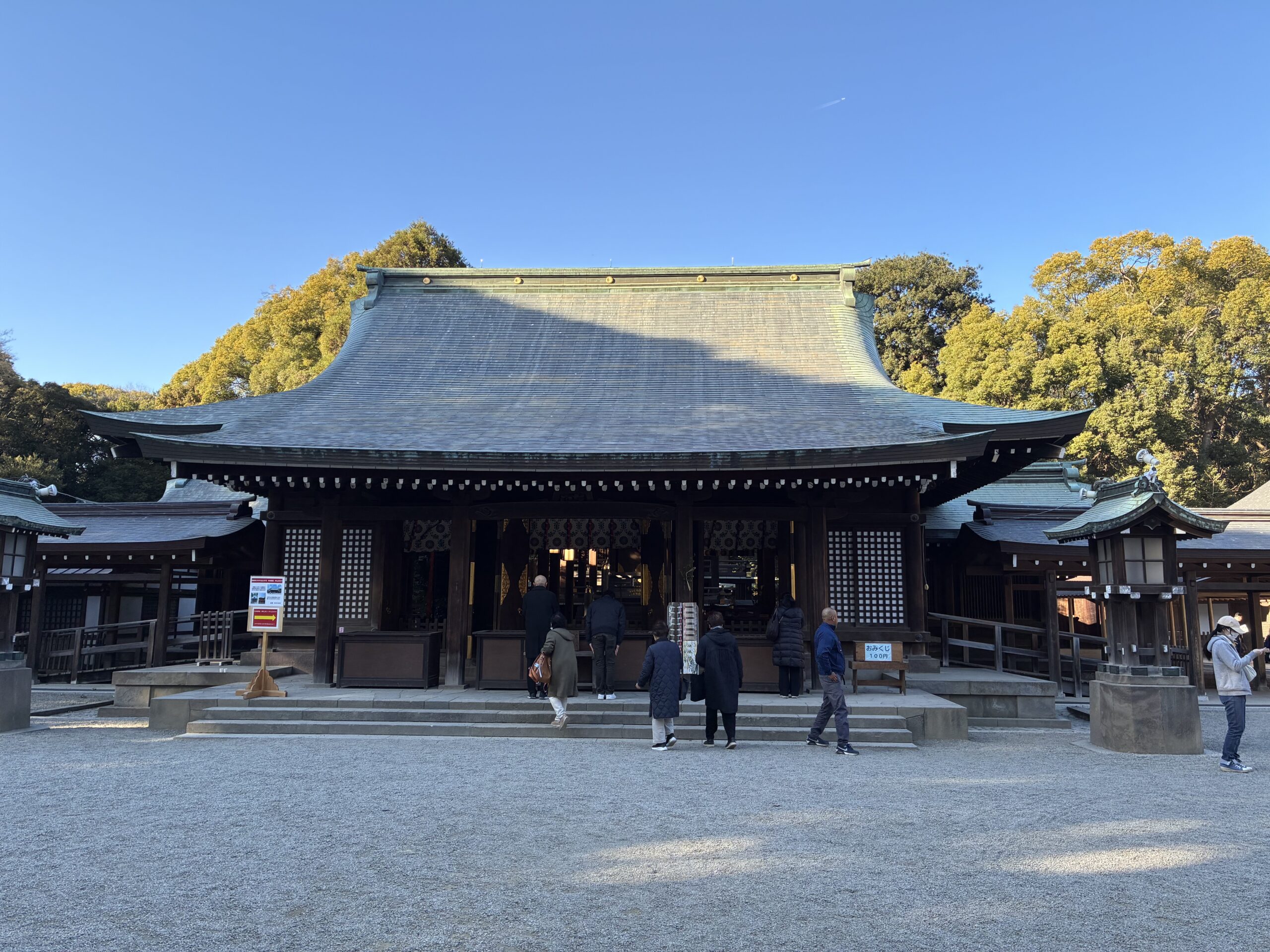 武蔵一宮氷川神社の拝殿