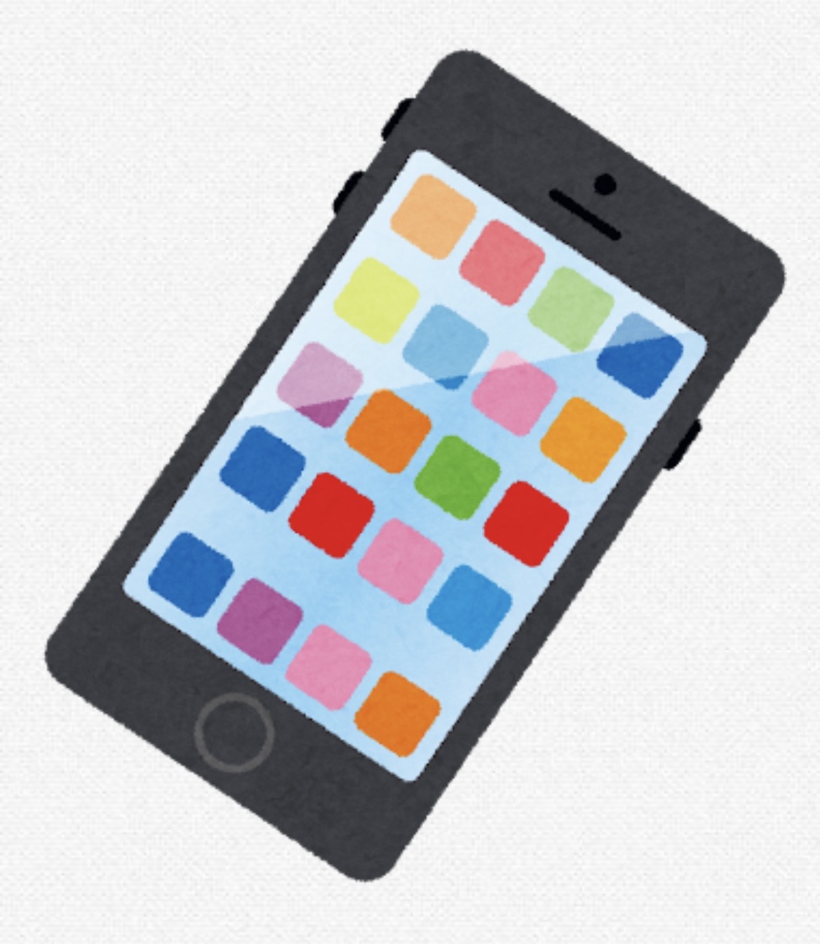 スマホのイラスト