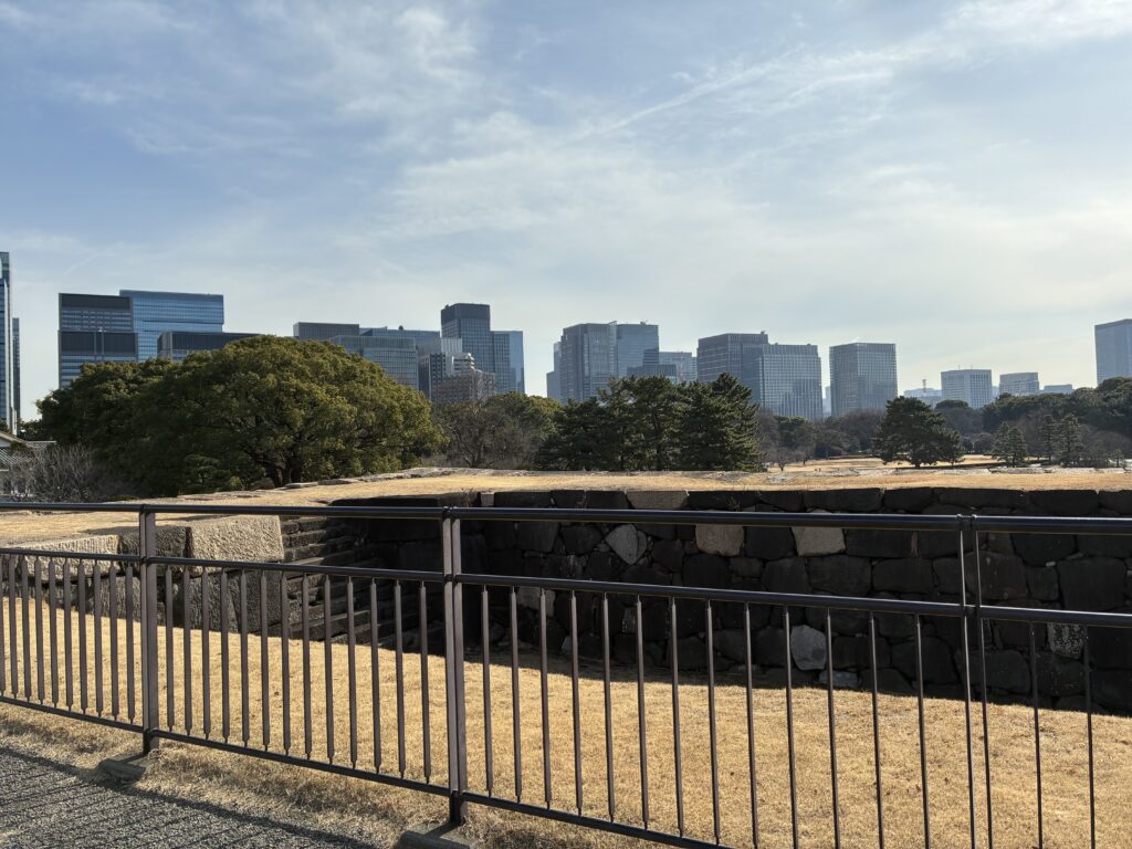 天守台からの眺め