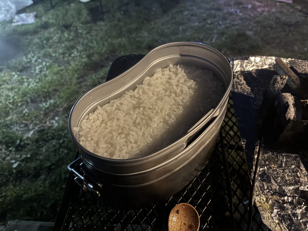 お米が焦げずにふっくら炊ける