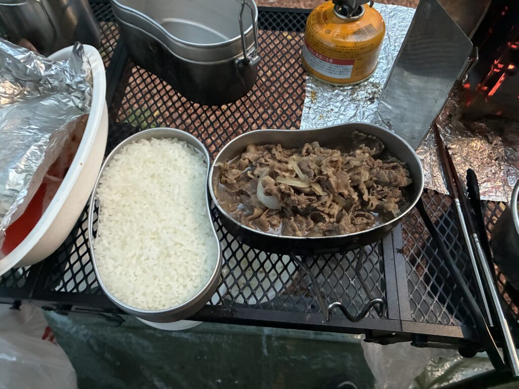 ふっくら炊けたお米1合