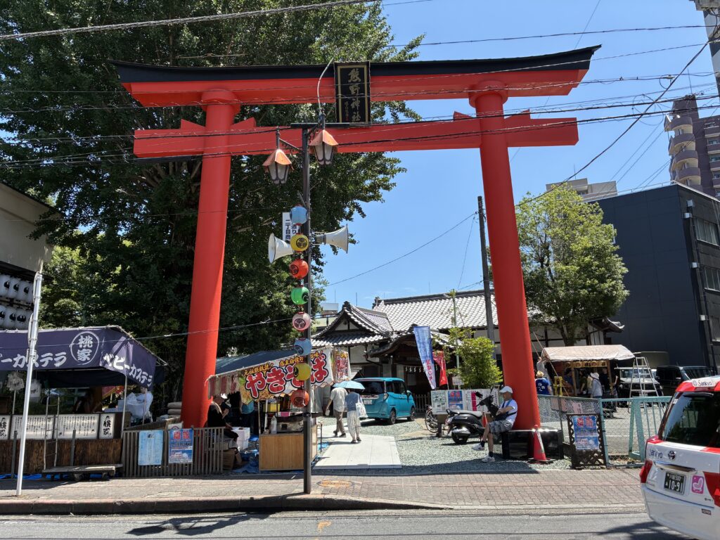 川越熊野神社鳥居